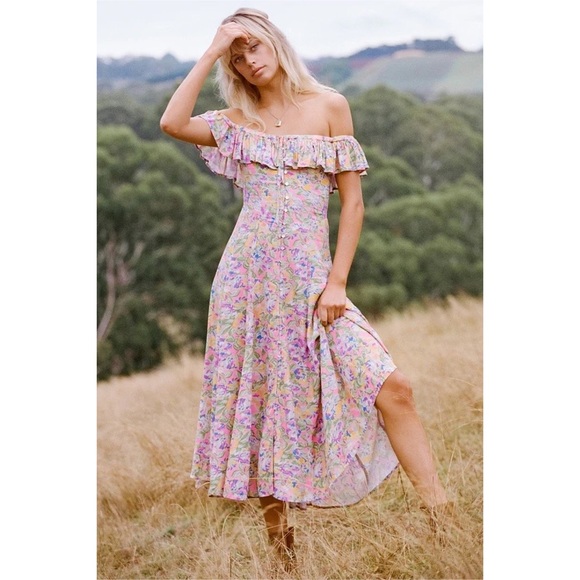 Spell & The Gypsy | Off The Shoulder Dress. - Picture 2 of 14